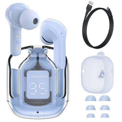 T6 Wireless Earphones connecting via Bluetooth 5.1 on smartphone screen