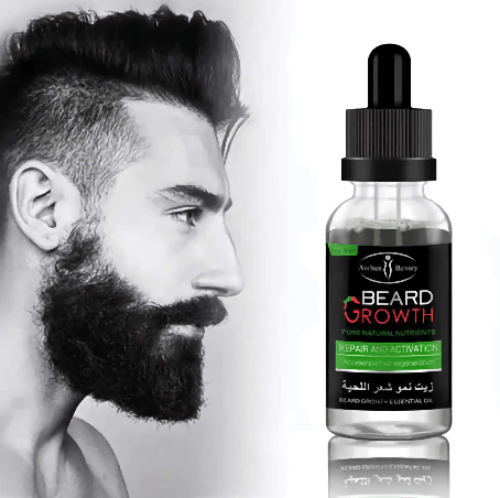Natural beard oil for softening and conditioning facial hair