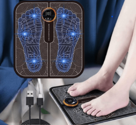 EMS Foot Massager Mat – Relieve Pain, Improve Circulation & Relax Anywhere