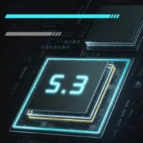 Promotional image of Monster XKT10 Wireless Earbuds showcasing the earbuds inside a metallic, gyroscope-inspired charging case with LED lights.