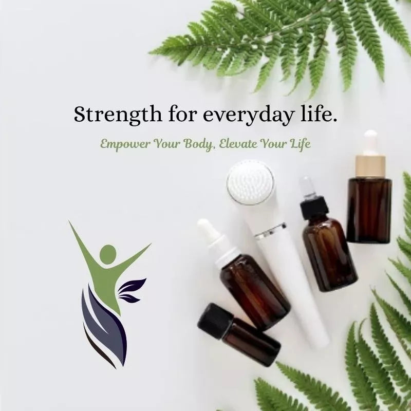 Health and wellness self-care products for daily healthy lifestyle