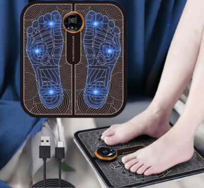 EMS Foot Massager Mat – Relieve Pain, Improve Circulation & Relax Anywhere