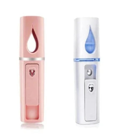 Mini Facial Steamer for deep pore cleansing and hydrating facial skincare at home.