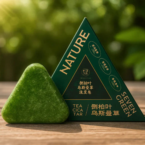 Nature Herbal Triangle Green Soap