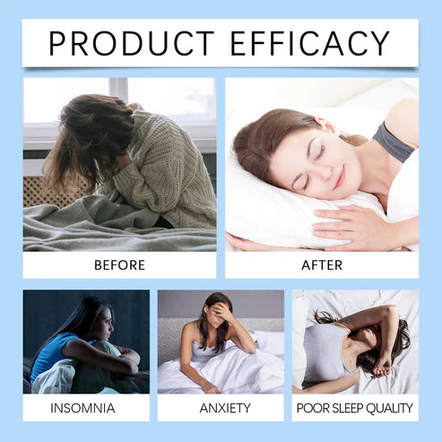 Calming essential oil spray for stress relief and restful sleep