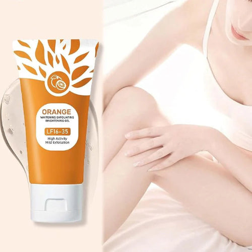 orange exfoliating gel for all types of skin