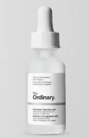 The Ordinary Argireline Solution 10% – Anti-Aging Peptide Serum (30ml) in a frosted dropper bottle, ideal for reducing fine lines and wrinkles.