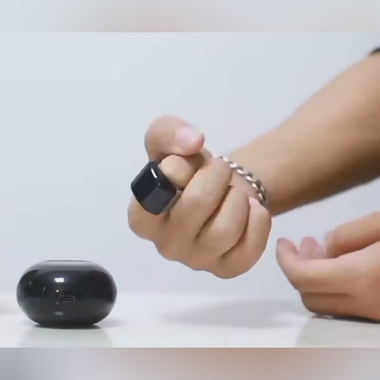 
Digital Zikr ring with LED screen for prayer counting.