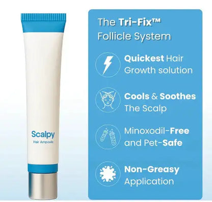 Scalpy Hair Ampoule nourishing hair follicles for natural growth