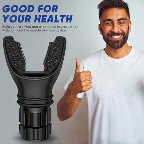 Compact respiratory training device for better lung health